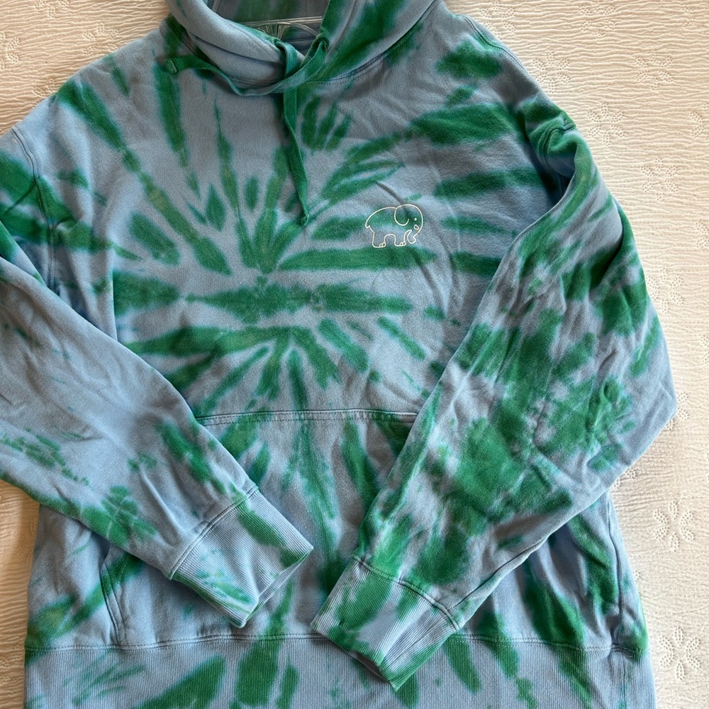 Ivory Ella Hoodie blue green size M - Picture 4 of 12